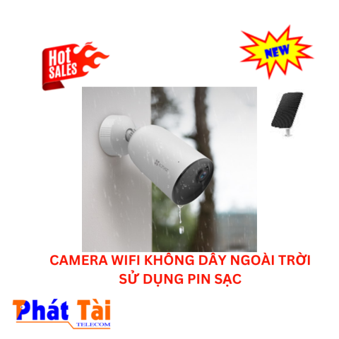 CAMERA WIFI KHÔNG DÂY NGOÀI TRỜI SỬ DỤNG PIN SẠC CS-CB3-R100-2D2WFL