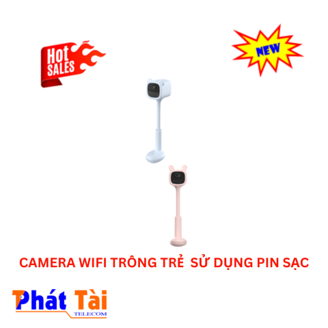 CAMERA WIFI TRÔNG TRẺ PIN SẠC   CS-BM1-R100-2D2WF-Be (BM1 Bear)