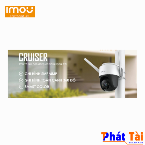 CAMERA WIFI IP  4.0MP -IPC-S42FP-D