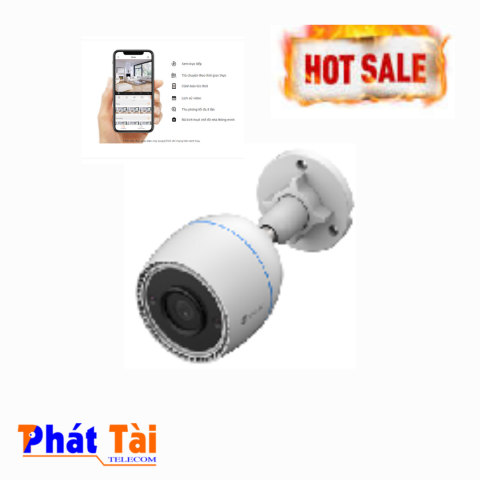 CAMERA  WIFI NGOÀI TRỜI/TRONG NHÀ  (OUTDOOR/INDOOR) -  CS-H3c-R100-1K2WF