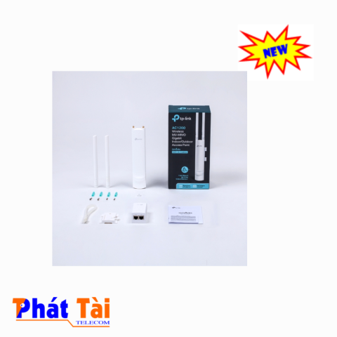 Access Point Wi-Fi Trong Nhà/Ngoài Trời Gigabit AC1200 MU-MIMO EAP225-Outdoor