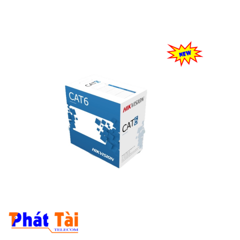 CÁP MẠNG CAT 6E CHỐNG CHÁY  DS-1LN6-UE-W