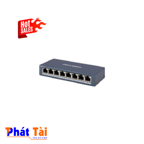 Switch mạng 8 cổng Gigabit 10/100/1000Mbps, layer 2