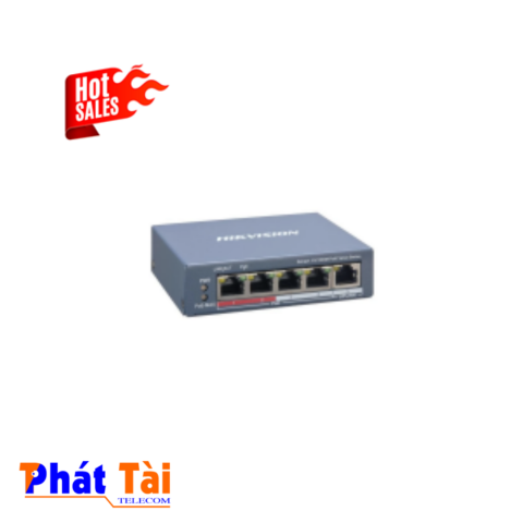 Switch mạng thông minh 4 cổng PoE