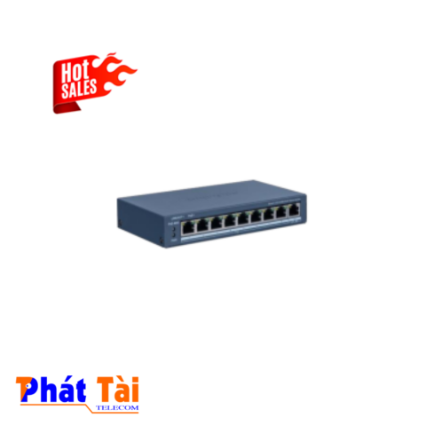 Switch mạng thông minh 8 cổng PoE