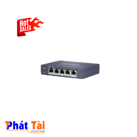 Switch POE GIGABIT Hi POE 4 cổng 1000Mpbs, 1 cổng uplink 1000Mbps , Layer 2